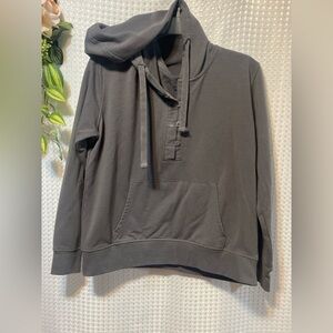 Women's Gray Hoodie Sweater